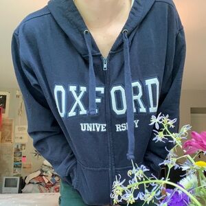 Oxford Collage Zip Up